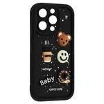 ЧОХОЛ HAPPY DONUT CASE ДЛЯ IPHONE 12 PRO MAX, ЧОРНИЙ