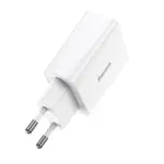 МЕРЕЖЕВИЙ ЗАРЯДНИЙ ПРИСТРІЙ BASEUS SPEED MINI QUICK CHARGER 1C 20W EU, БІЛИЙ CCFS-SN02