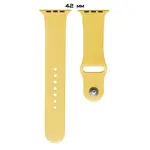РЕМІНЕЦЬ ДЛЯ APPLE WATCH SILICONE 42, 44MM M (4) ЖОВТИЙ