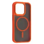 ЧОХОЛ NEW MATTE MAGSAFE ДЛЯ IPHONE 15 PRO ПОМАРАНЧЕВИЙ