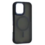 ЧОХОЛ NEW MATTE MAGSAFE ДЛЯ IPHONE 16 DARK СИНІЙ