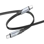 КАБЕЛЬ PD HOCO U119 MACHINE 60W CHARGING DATA CABLE TYPE-C TO TYPE-C 1.2M, ЧОРНИЙ