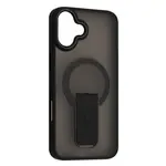 ЧОХОЛ STAND MATTE MAGSAFE ДЛЯ IPHONE 16 PLUS, ЧОРНИЙ