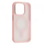 ЧОХОЛ NEW MATTE MAGSAFE ДЛЯ IPHONE 12 PRO MAX РОЖЕВИЙ (ДЕФ. ПАК)