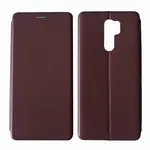 ЧОХОЛ-КНИЖКА LEVEL ДЛЯ REDMI 9 MARSALA