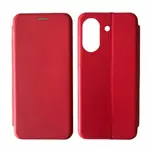 ЧОХОЛ-КНИЖКА LEVEL ДЛЯ REDMI 13C, POCO C65 ЧЕРВОНИЙ