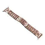 РЕМІНЕЦЬ ДЛЯ APPLE WATCH HERMES METAL BAND 42, 44, 45, 46, 49 ROSE GOLD