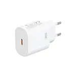 МЕРЕЖЕВИЙ ЗАРЯДНИЙ ПРИСТРІЙ XO CE25 PD25W TYPE-C FAST CHARGER, БІЛИЙ