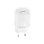 МЕРЕЖЕВИЙ ЗАРЯДНИЙ ПРИСТРІЙ XO L157 1USB QC3.0 18W CHARGER, БІЛИЙ