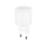 МЕРЕЖЕВИЙ ЗАРЯДНИЙ ПРИСТРІЙ XO L143 (EU) PD20W SINGLE TYPE-C CHARGER, БІЛИЙ