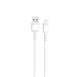 КАБЕЛЬ XO NB-Q166 FAST CHARGING USB CABLE ДЛЯ LIGHTNING 5A, 1M, БІЛИЙ