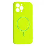ЧОХОЛ SILICONE CASE FULL CAMERA FINE RING MAGSAFE ДЛЯ IPHONE 14 PRO EMERALD ЗЕЛЕНИЙ