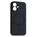 MR4_61903 Чохол silicone case full camera fine ring magsafe для iphone 16 midnight синій 