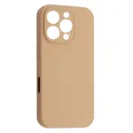 ЧОХОЛ SILICONE CASE FULL CAMERA FINE RING MAGSAFE ДЛЯ IPHONE 16 PRO DESERT GOLD