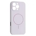 ЧОХОЛ SILICONE CASE FULL CAMERA FINE RING MAGSAFE ДЛЯ IPHONE 16 PRO PURPULE LILAC