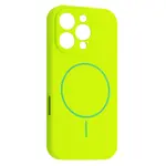 ЧОХОЛ SILICONE CASE FULL CAMERA FINE RING MAGSAFE ДЛЯ IPHONE 16 PRO MAX EMERALD ЗЕЛЕНИЙ