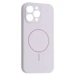 ЧОХОЛ SILICONE CASE FULL CAMERA FINE RING MAGSAFE ДЛЯ IPHONE 15 PRO MAX PURPULE LILAC