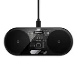 БЕЗДРОТОВИЙ ЗАРЯДНИЙ ПРИСТРІЙ BASEUS DIGITAL LED DISPLAY 2IN1 WIRELESS CHARGER 20W, ЧОРНИЙ WXSX010101