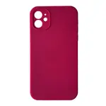 ЧОХОЛ SILICONE CASE FULL CAMERA SQUARE SIDE COPY ДЛЯ IPHONE 11 ROSE ЧЕРВОНИЙ