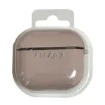 ЧОХОЛ ДЛЯ AIRPODS 3 SILICONE CASE, MICROFIBER РОЖЕВИЙ SAND