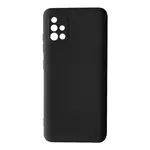 ЧОХОЛ SILICONE CASE CAMERA (NO LOGO) ДЛЯ SAMSUNG A51 (A515), ЧОРНИЙ