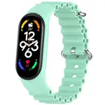 РЕМІНЕЦЬ ДЛЯ XIAOMI MI BAND 3, 4, 5, 6, 7 OCEAN BAND СИНІЙ SEA