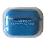ЧОХОЛ ДЛЯ AIRPODS PRO SILICONE CASE, MICROFIBER СИНІЙ