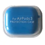 ЧОХОЛ ДЛЯ AIRPODS 3 SILICONE CASE, MICROFIBER СИНІЙ