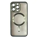 ЧОХОЛ SHINING CAMERA MAGSAFE ДЛЯ IPHONE 14 PRO MAX DARK ЗЕЛЕНИЙ