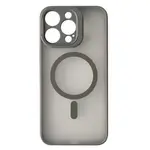 ЧОХОЛ ROCK GUARD WITH MAGNETIC (FOLDABLE BRACKET) ДЛЯ IPHONE 15 TITANIUM, СІРИЙ