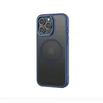 ЧОХОЛ ROCK METAL-LENS SHIELD WITH MAGNETIC ДЛЯ IPHONE 15 TITANIUM СИНІЙ