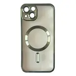 ЧОХОЛ SHINING CAMERA MAGSAFE ДЛЯ IPHONE 15 DARK ЗЕЛЕНИЙ