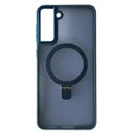 ЧОХОЛ MATTE RING-MAGSAFE ДЛЯ SAMSUNG S22+ 5G ТЕМНО СИНІЙ