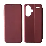 ЧОХОЛ-КНИЖКА LEVEL ДЛЯ REDMI NOTE 13 PRO+ 5G MARSALA