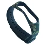 РЕМІНЕЦЬ ДЛЯ XIAOMI MI BAND 3, 4 CAMOUFLAGE, ЧОРНИЙ-GREEN 2