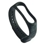 РЕМІНЕЦЬ ДЛЯ XIAOMI MI BAND 3, 4 CAMOUFLAGE, ЧОРНИЙ-DARK, СІРИЙ