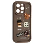 ЧОХОЛ HAPPY DONUT CASE ДЛЯ IPHONE 15 PRO MAX BROWN