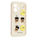 ЧОХОЛ HAPPY DONUT CASE ДЛЯ IPHONE 16 PLUS, БІЛИЙ