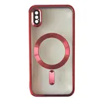ЧОХОЛ SHINING CAMERA MAGSAFE ДЛЯ IPHONE XS ЧЕРВОНИЙ