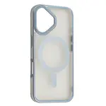 ЧОХОЛ PERFECT CASE WITH MAGSAFE ДЛЯ IPHONE 16 TITANIUM LIGHT СИНІЙ