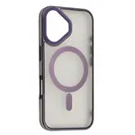 ЧОХОЛ PERFECT CASE WITH MAGSAFE ДЛЯ IPHONE 16 TITANIUM ПУРПУРОВИЙ