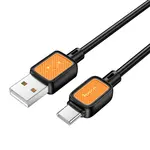 КАБЕЛЬ HOCO X108 BENEFIT SILICONE CHARGING DATA CABLE TYPE-C 2,4A, 1M, ЧОРНИЙ