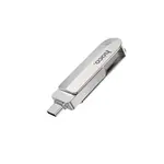 ФЛЕШ-НАКОПИЧУВАЧ USB-A, C HOCO UD10 WISE TYPE-C USB FLASH DRIVE 16GB, СІРИЙ