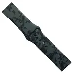 MR4_132770 Ремінець silicone 20mm, camouflage pixel, чорний-сірий 
