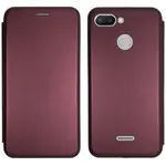 ЧОХОЛ-КНИЖКА LEVEL ДЛЯ REDMI 6 MARSALA