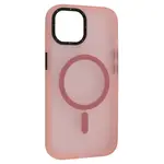 MR4_133772 Чохол total matte magsafe для iphone 16 рожевий 