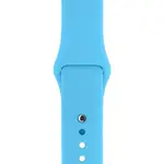 РЕМІНЕЦЬ ДЛЯ APPLE WATCH SILICONE 42, 44MM S (3) СИНІЙ