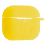 ЧОХОЛ ДЛЯ AIRPODS 4 СИЛІКОНОВИЙ 2MM (ТЕХ. ПАК) ЖОВТИЙ