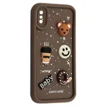ЧОХОЛ HAPPY DONUT CASE ДЛЯ IPHONE X, XS BROWN
