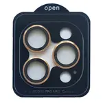 ЗАХИСНЕ СКЛО CAMERA METAL ДЛЯ IPHONE 16 PRO, 16 PRO MAX GOLD